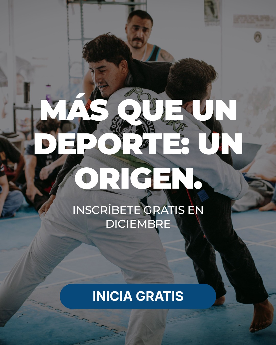 ¿Estás listo para descubrir de qué estás hecho realmente?

El gimnasio te da músculos, pero el #JiuJitsu te da un nuevo comienzo. No se trata solo de pelear, se trata de disciplina, de enfrentar tus límites y de encontrar una versión más fuerte de ti mismo. Es, como decimos, volver a tu origen.

No esperes a los propósitos de año nuevo. Tu transformación empieza ahora.

🔥 Aprovecha este DICIEMBRE: 
¡Tu inscripción es totalmente GRATIS! Contáctanos y da el primer paso en el tatami.